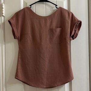 LOFT Dusty Rose Blouse